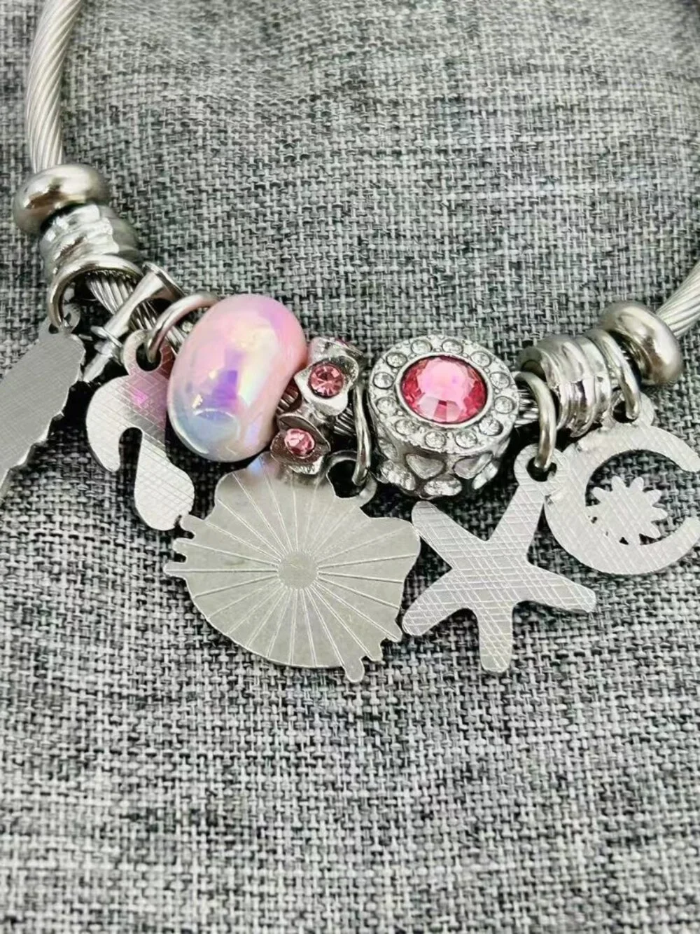 Pink Hello Kitty Bracelet cute